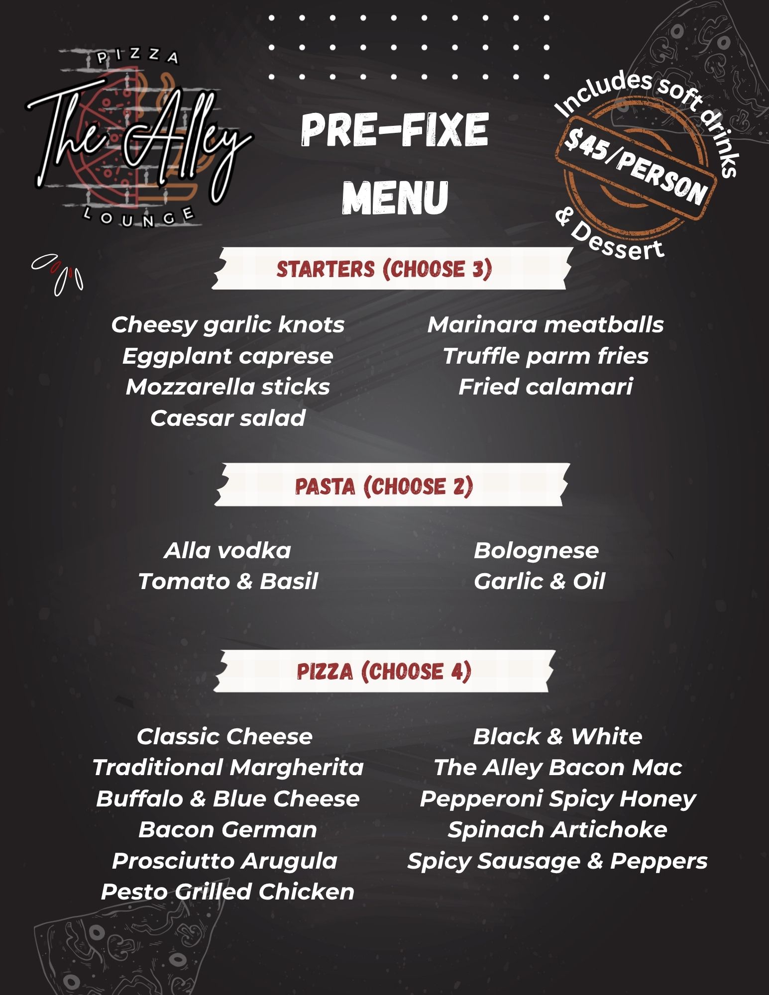 Event Menu Page 2